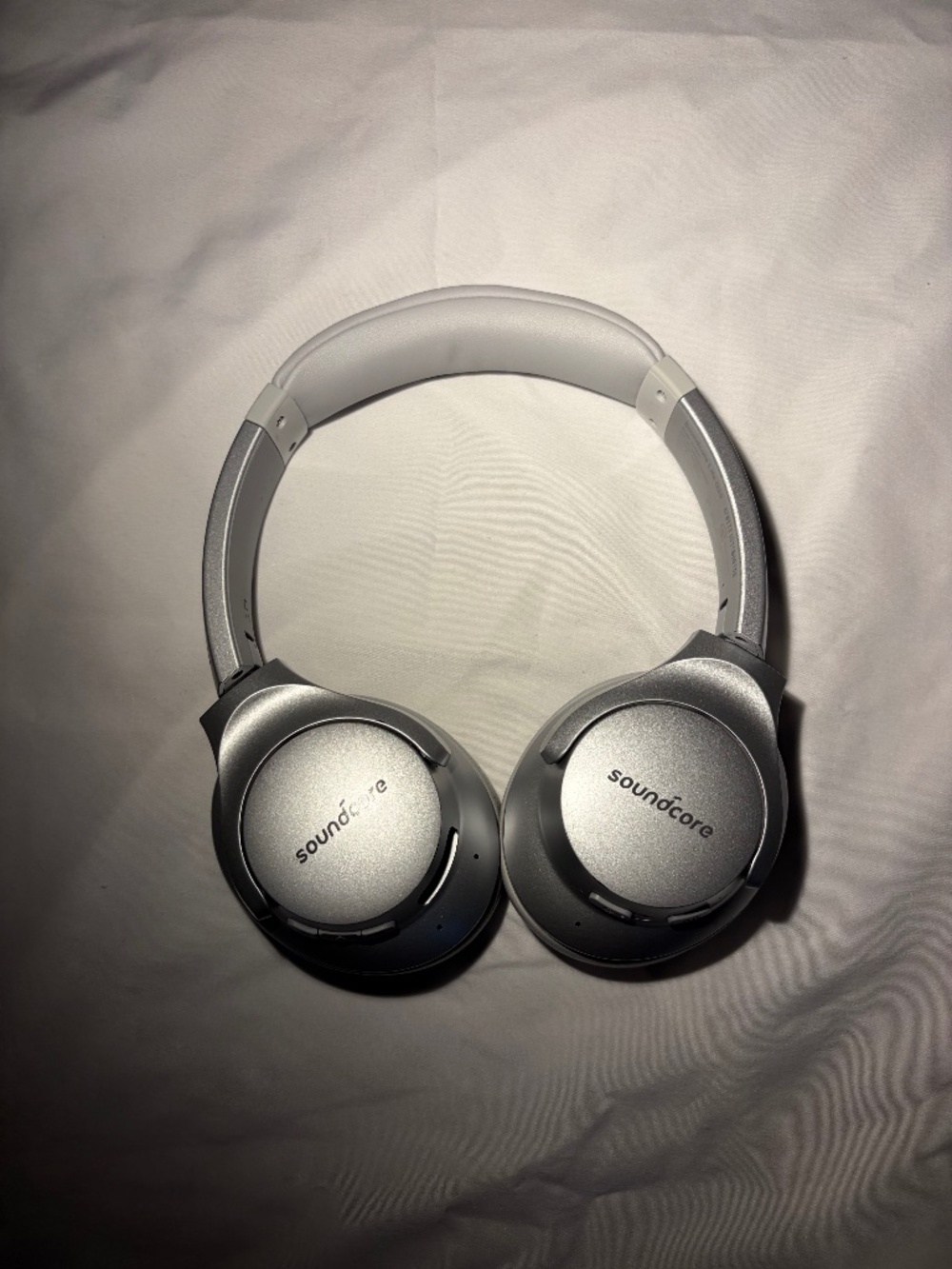 Grey Soundcore Q20 Headphones